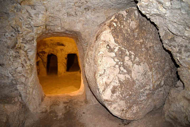 First century tomb at Nazareth