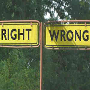 Right & wrong