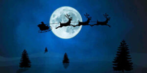 Santa & sleigh