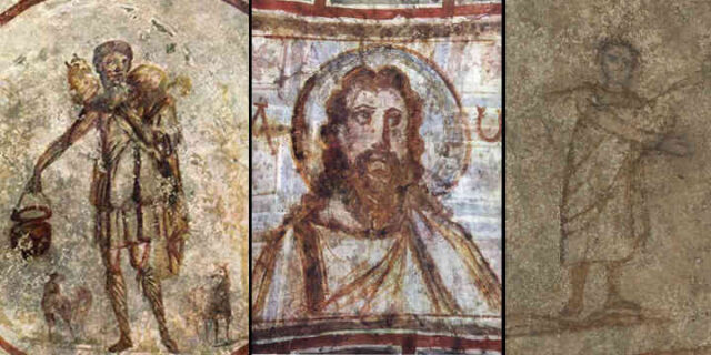 3 early depictions of Jesus