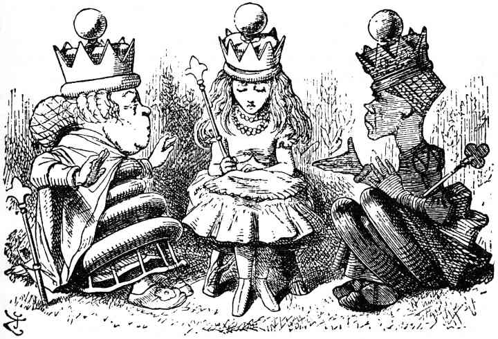 Alice & the queen