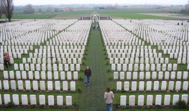 Tyne Cot war cemetery