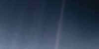 Earth as a pale blue dot